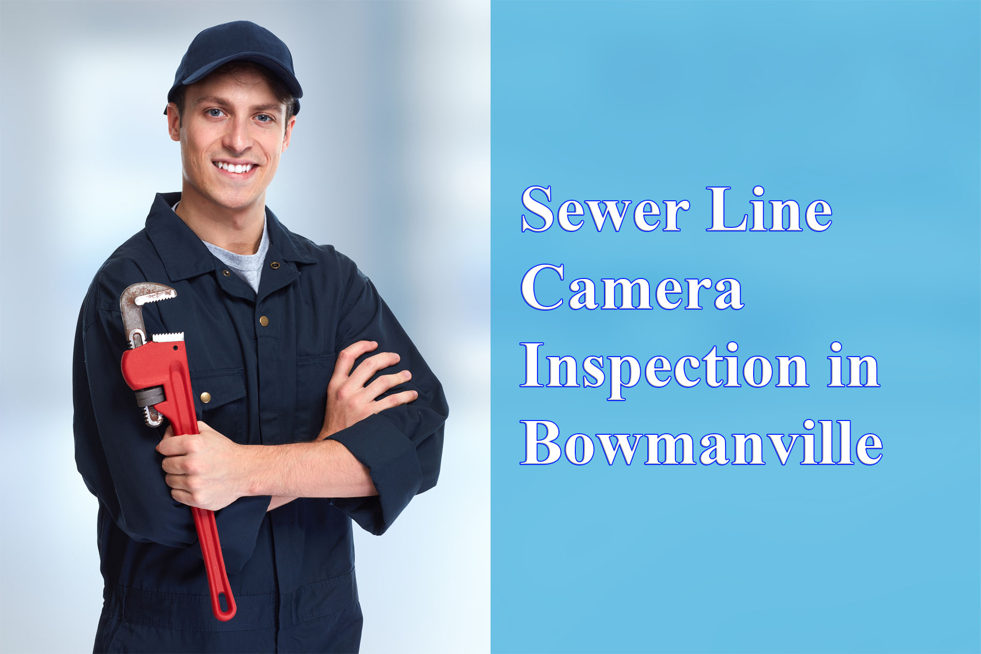 Sewer Line Camera Inspection in Bowmanville provided by Wrench It Up plumbing and mechanical