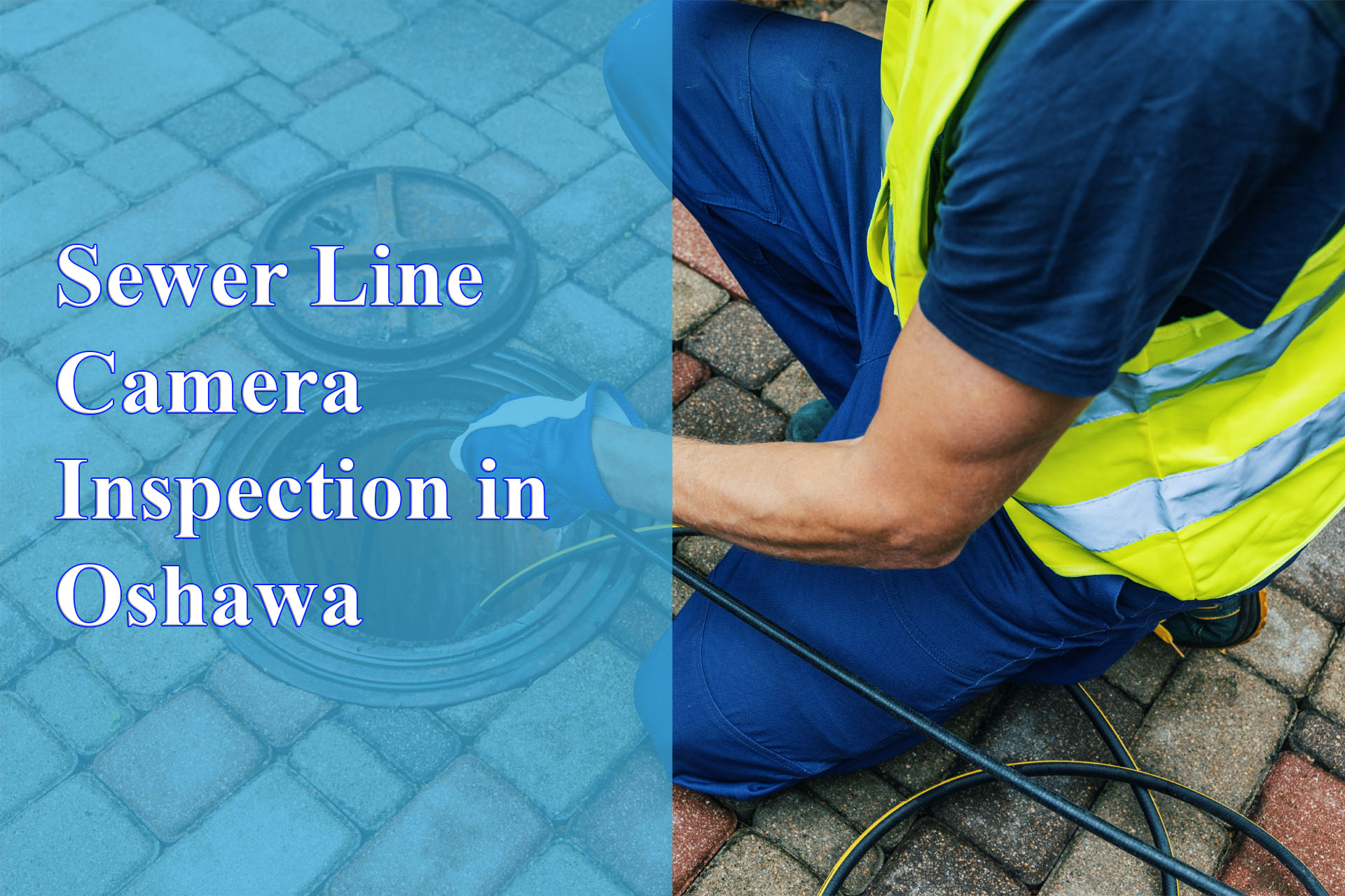 Sewer Line Camera Inspection in Oshawa provided by Wrench It Up plumbing and mechanical