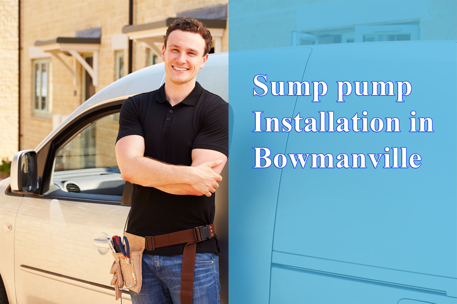Sump pump Installation in Bowmanville provided by Wrench It Up plumbing and mechanical