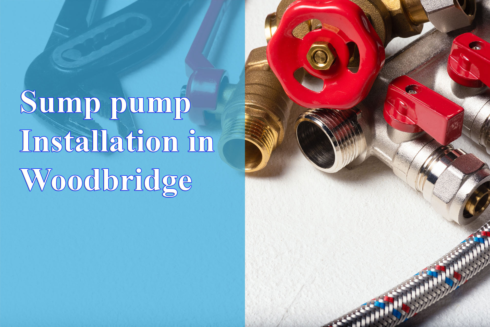 Sump pump Installation in Woodbridge provided by Wrench It Up plumbing and mechanical