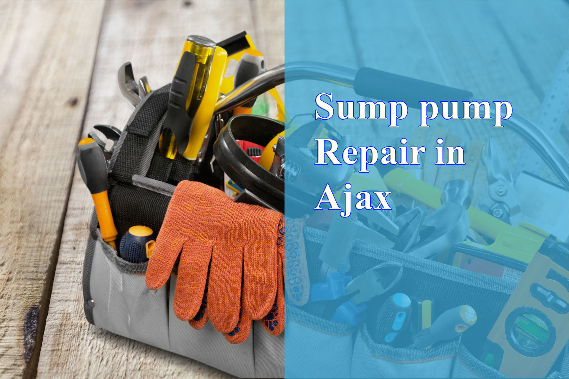 Sump pump Repair in Ajax provided by Wrench It Up plumbing and mechanical