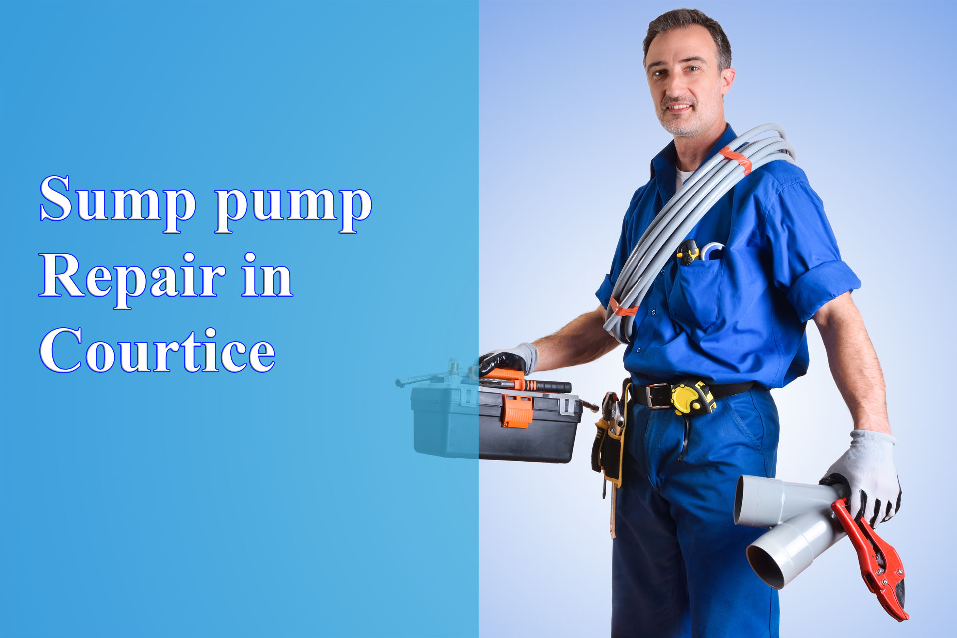 Sump pump Repair in Courtice provided by Wrench It Up plumbing and mechanical