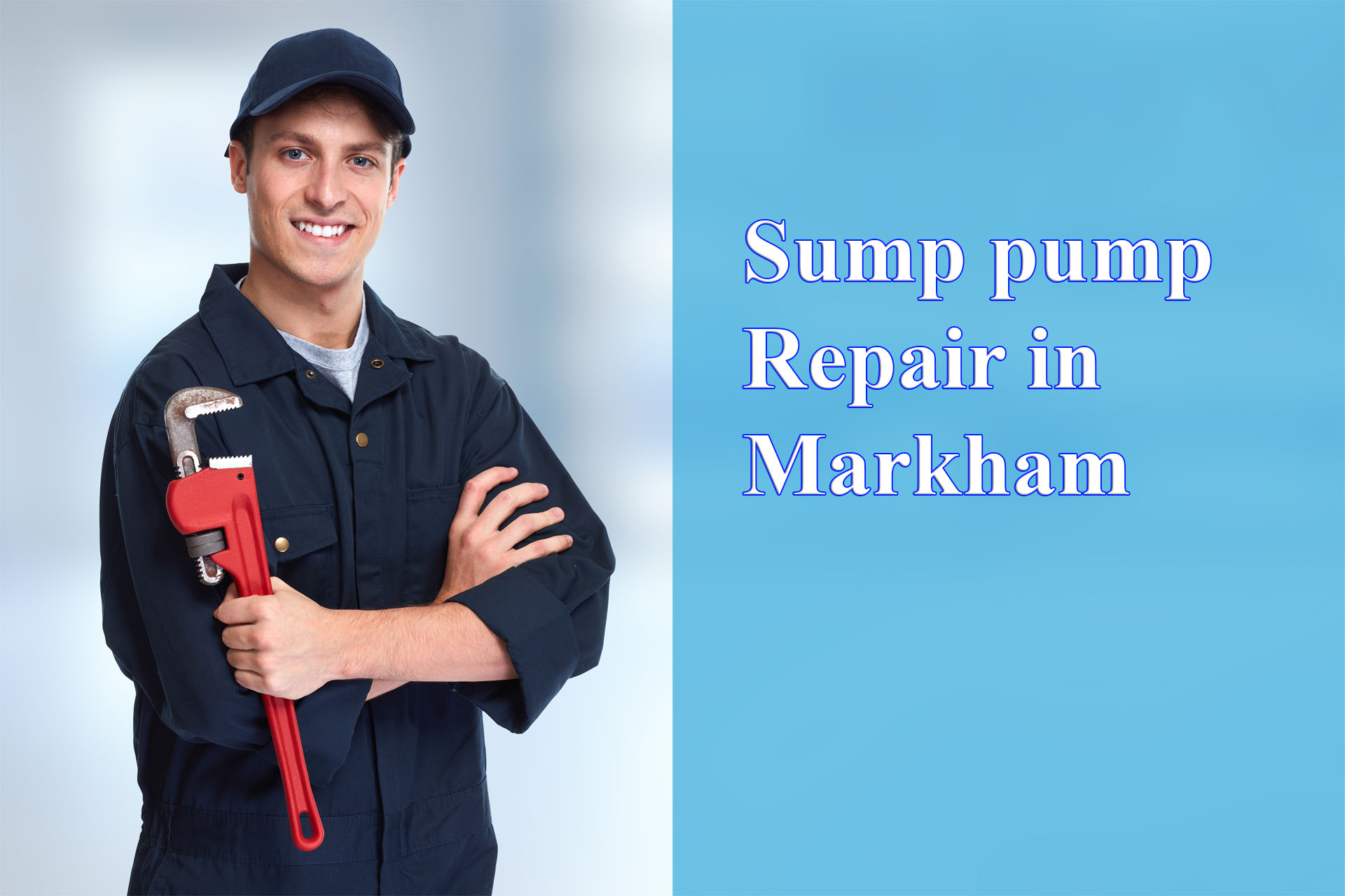 Sump pump Repair in Markham provided by Wrench It Up plumbing and mechanical