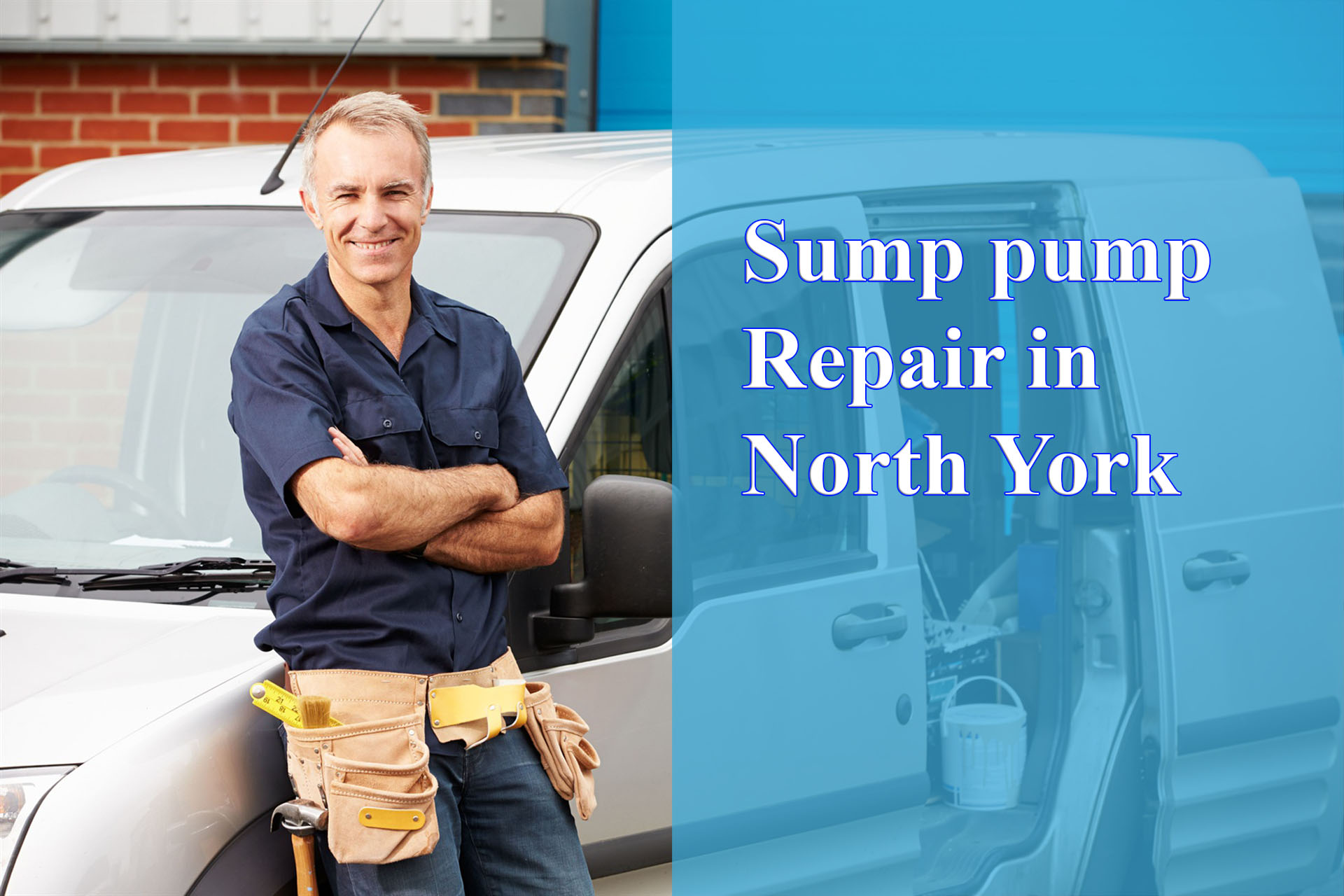 Sump pump Repair in North York provided by Wrench It Up plumbing and mechanical