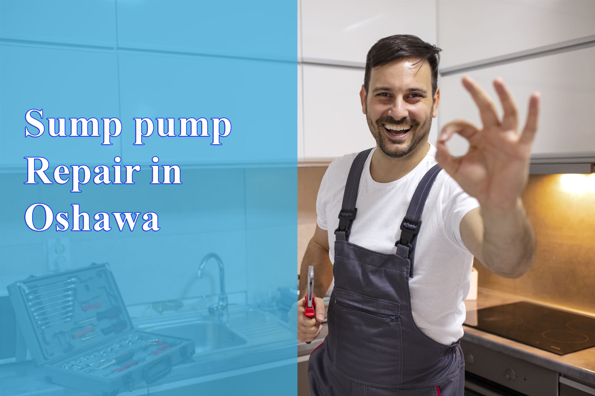 Sump pump Repair in Oshawa provided by Wrench It Up plumbing and mechanical