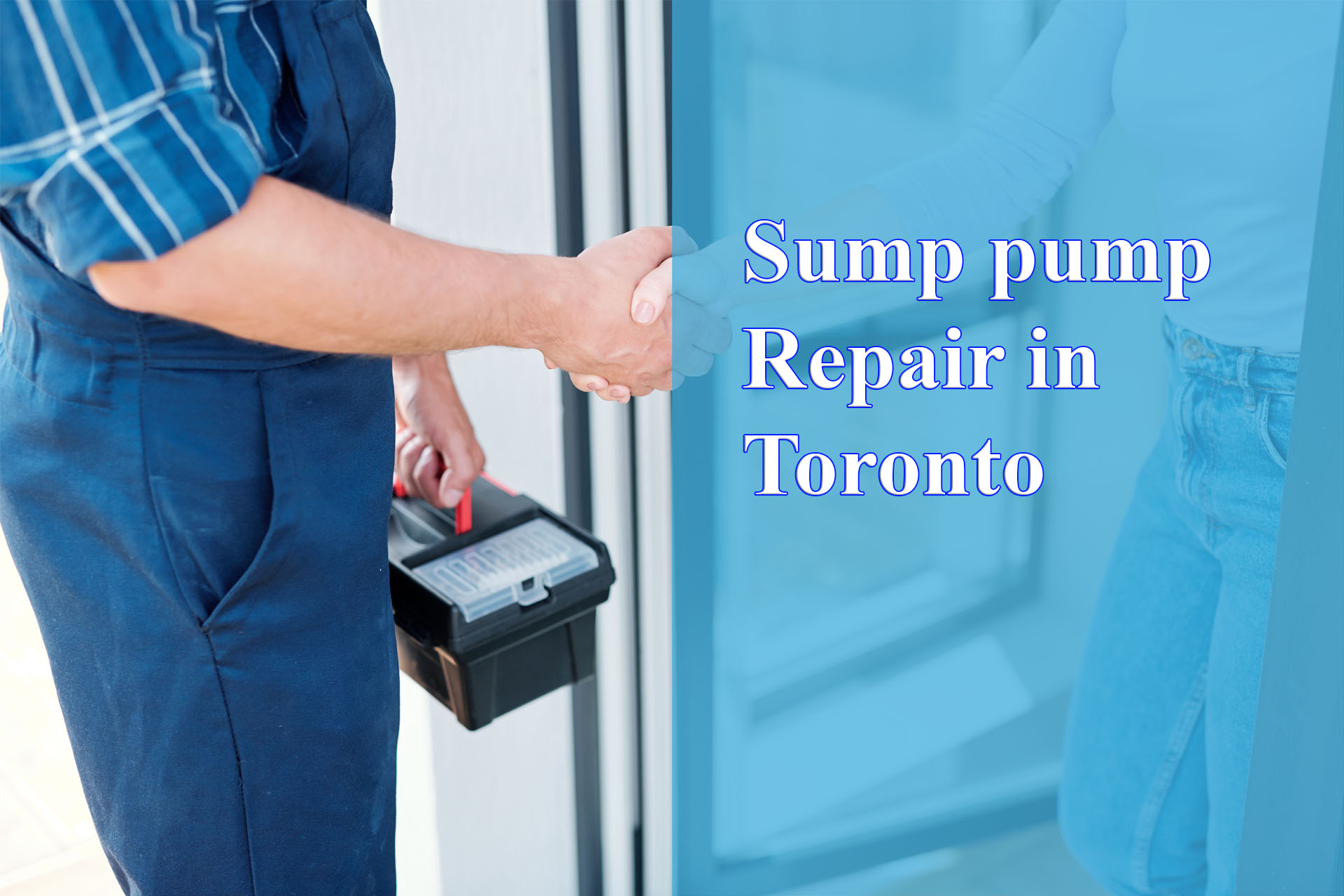 Sump pump Repair in Toronto provided by Wrench It Up plumbing and mechanical