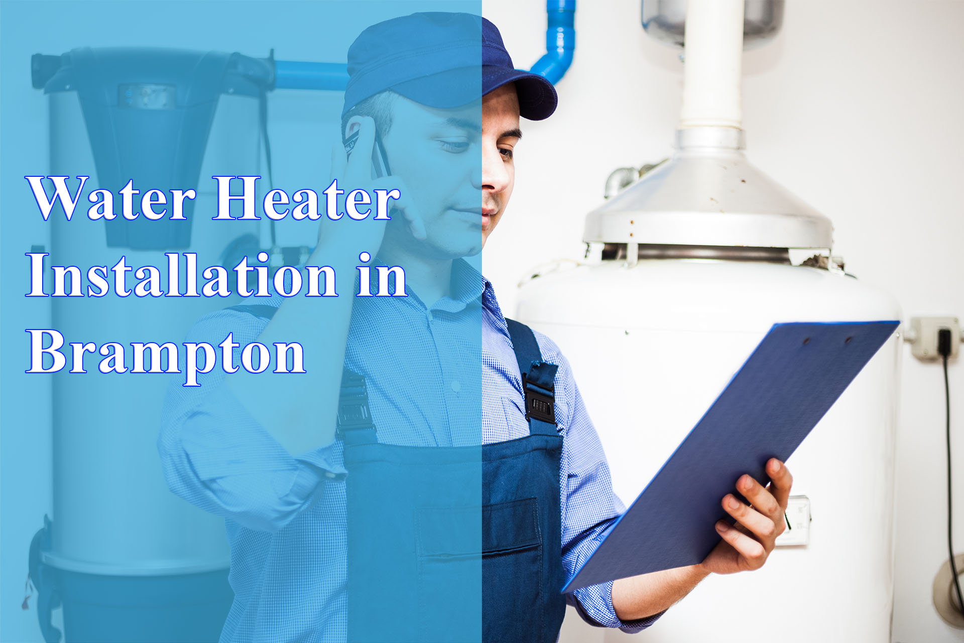 Water Heater Installation in Brampton provided by Wrench It Up plumbing and mechanical