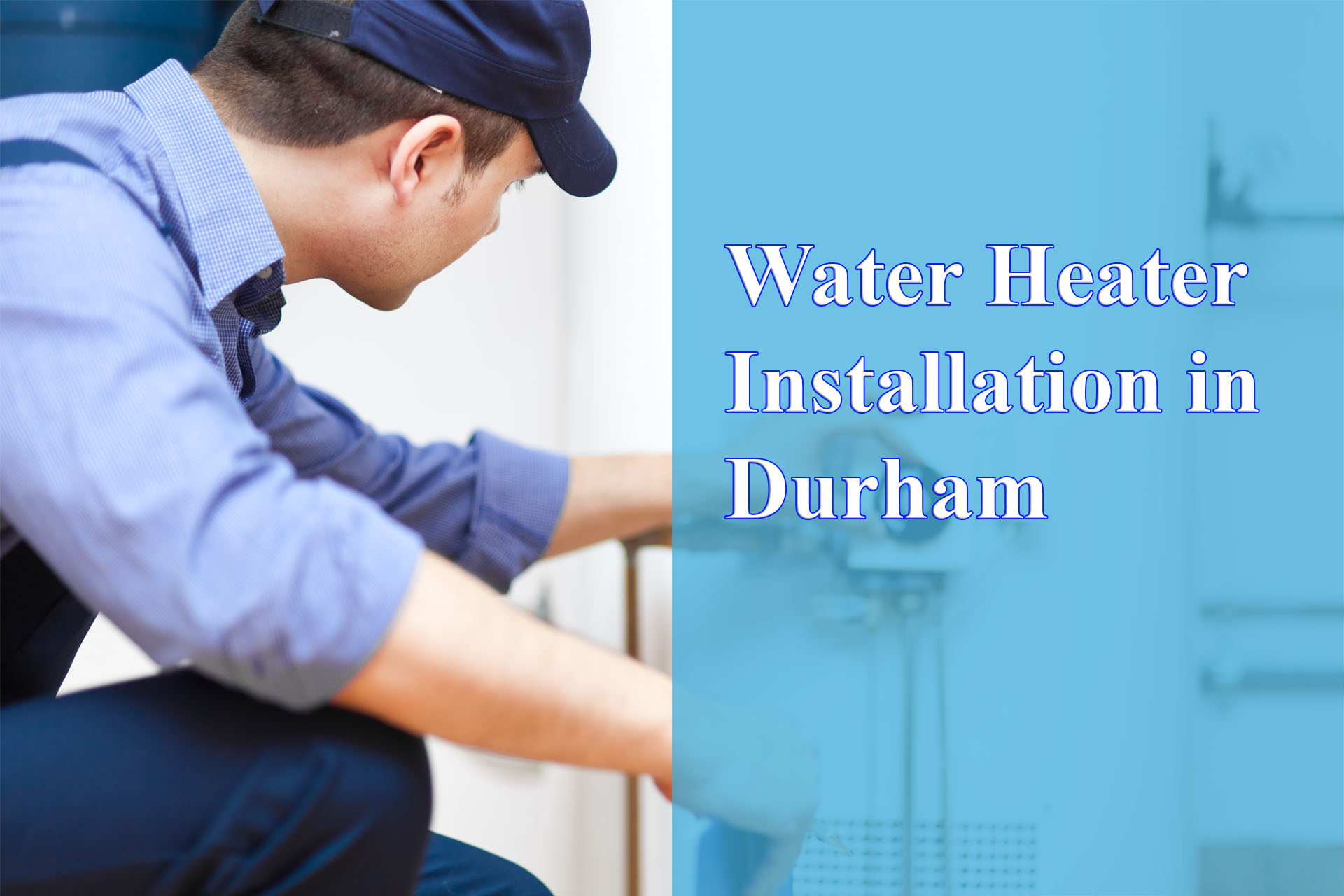Water Heater Installation in Durham provided by Wrench It Up plumbing and mechanical