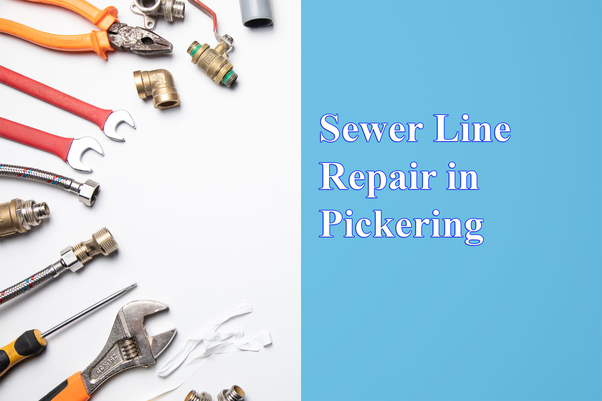 sewer line repair in Pickering provided by Wrench It Up plumbing and mechanical