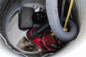 sump pump services provided by Wrench It Up plumbing and mechanical